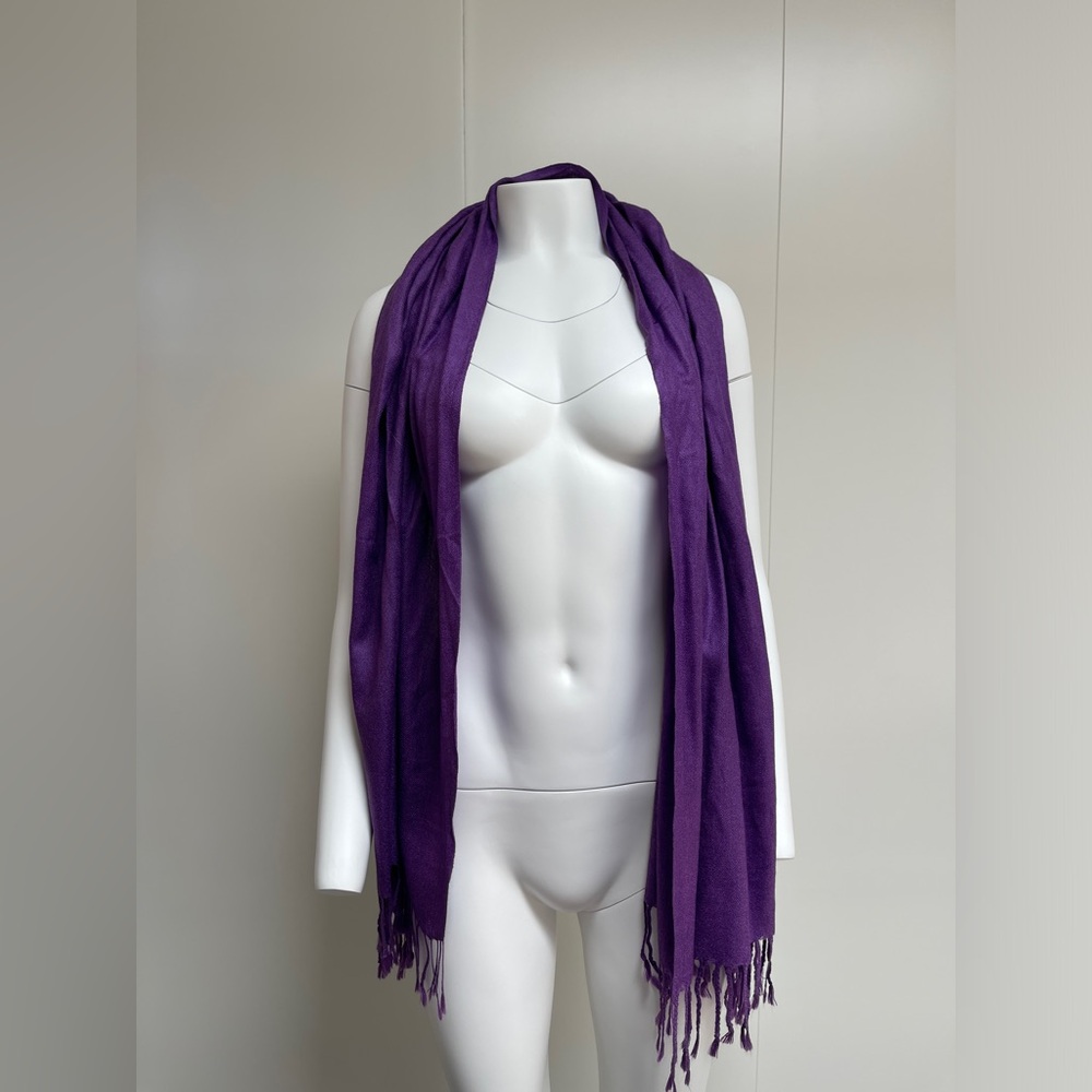 Elegant Purple Women's Scarf